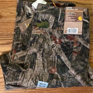 Mens Carhart Cam Dungaree pants